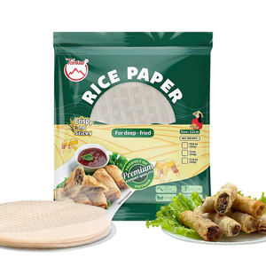 Papier de riz vietnamien pour les rouleaux de printemps frits – Usine certifiée FSSC, HALAL, ISO, HACCP, fournissant aux marchés mondiaux - Product Image 1