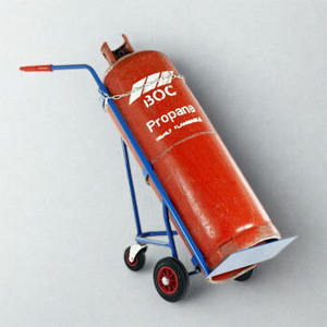 Chariot manuel à deux roues pour le manutention et le transport de bouteilles de gaz propane, GPL et oxygène - Product Image 3