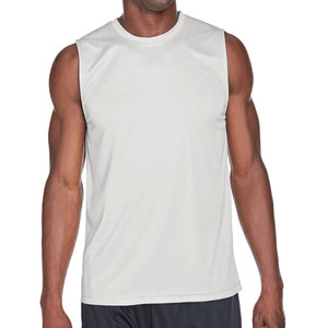 Lightweight Cotton <b>Mens</b> and Women Sleeveless Tank Top <b>Men</b> Tank Top Sleeveless Gym Singlet Breathable Fitness <b>Vest</b> - Product Image 1