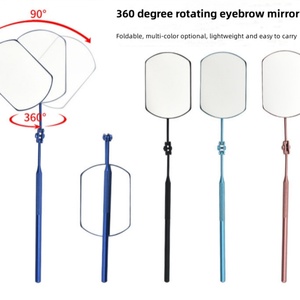 Miroir professionnel de qualité supérieure pour salon, idéal pour vérifier les extensions de cils et l'application de maquillage. - Product Image 4