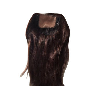 Topper 4x4 para mujer, cabello Remy indio, peluca topper, rizo Yaki Jerry, onda corporal, rastas, onda profunda, cabello Taz, extensión de cabello BD - Product Image 4