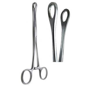 Foerster Ballenger Forceps 24cm Stainless Steel <b>Sponge</b> Holding Surgical Forceps Ring <b>Handle</b> Reusable Medical Instrument - Product Image 4