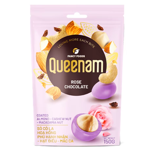 Precio de Oferta: Chocolate Dragee de Fabricación Propia para Exportación, Suministro OEM/ODM, Snack HALAL, Nueces Recubiertas de Chocolate con Rosa, Almendras, Anacardos y Macadamia, 150G - Product Image 1