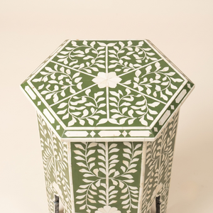 Bone Inlay Handmade Custom Modern <b>Bedside</b> <b>Table</b> with Tradition Design Furniture for Bedroom, Living room - Product Image 2