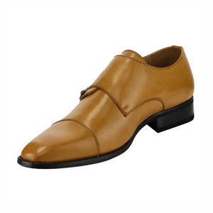Custom Logo Men's Fashion Handmade Genuine Cow <b>Leather</b> Loafers Luxury Dress Casual Upper Men's <b>Shoes</b> - Product Image 3