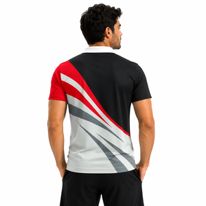 Camiseta Polo Sublimada Personalizada para Hombre, Secado Rápido, Rendimiento en Golf, Absorbe la Humedad, Uniforme Deportivo, Ropa de Trabajo Corporativa - Product Image 4