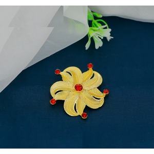 Broche en alliage pour cheveux de femme, ornée de cristaux, idéale pour les mariages, anniversaires et fiançailles – Nouveauté très prisée - Product Image 3