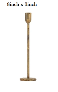 Candelero de Latón Hecho a Mano, Duradero y Natural, para Decoración del Hogar, Bodas, Pascua, Navidad y Fiestas - Product Image 4