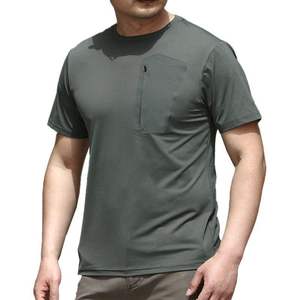 Camiseta Personalizable para Hombre, 100% Algodón, Transpirable, de Secado Rápido, Precio Económico, Duradera, Estilo Urbano, Tendencia 2026, Corte Ajustado - Product Image 3