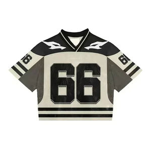 Short de football en jersey mesh pour homme, coupe ample vintage, imprimé, qualité supérieure, respirant et anti-humidité - Product Image 6