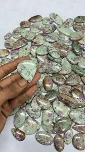 Lote al por mayor de cabujones de rubí en fuchsite, piedra en cantidad a granel para revendedores, minoristas y mayoristas, en kg (kilogramo), gema. - Product Image 3
