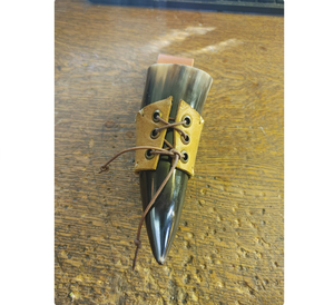 Natural Crafts 2026 Soporte para Copa de Cuerno de Búfalo Natural Ecológico Tallado a Medida, Cuerno de Cerveza Medieval Pulido, Recuerdos Estilo Animal - Product Image 4