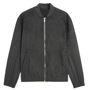 High Quality Men's Casual <b>Jackets</b> for Autumn <b>Slim</b> <b>Fit</b> Baseball Style with Stand Collar Bomber <b>Jacket</b> in Canvas Fabric - Product Image 1