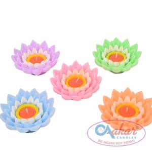 Vela Flotante Aakar AF 101 Big Lotus con Forma de Flor - Product Image 3