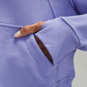 Sudadera Unisex de Felpa Francesa con Media Cremallera, 100% Poliéster, Cuello Alto, Largo Regular, Corte Regular, Color Liso, Casual - Product Image 6