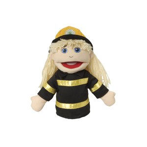 Plush Puppet Girls With Black Hair And Smiling Faces <b>Soft</b> <b>Stuffed</b> Animal <b>Toy</b> For Kids Age 2 To 4 Years - Product Image 3