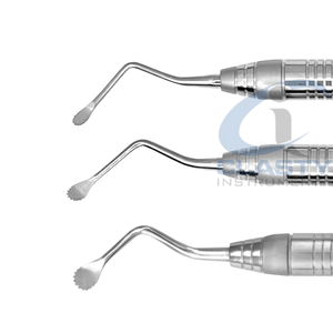 Kit d'instruments chirurgicaux dentaires 2026 Classe I avec poignée moletée argentée – Outils manuels d'extraction dentaire professionnels – Instruments médicaux - Product Image 5