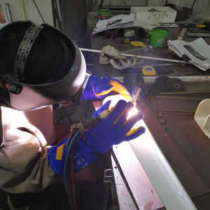 Guantes de Soldadura Resistentes al Fuego a Precio de Mayoreo, Nuevos Guantes de Barbacoa Resistentes al Calor, Guantes de Trabajo de Cuero Vacuno - Product Image 6