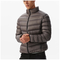 Vestes matelassées chaudes décontractées pour hommes, style streetwear, avec logo personnalisé, en gros, pour la vente