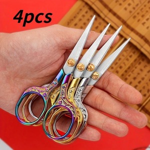 Tijeras para Cejas y Vello Nasal BAFA SURGICAL INSTRUMENTS, 1/4 Pieza, Acero Inoxidable, Mango Ergonómico, para el Cuidado Facial - Product Image 6