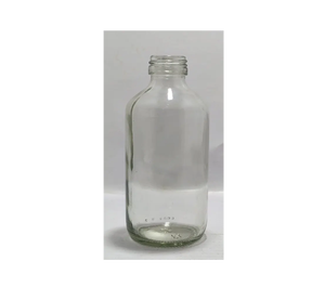 Bouteille en verre ronde de 180 ml, qualité alimentaire, vide, pour lait, jus, eau, sauce, emballage réutilisable, durable, lot en gros - Product Image 5