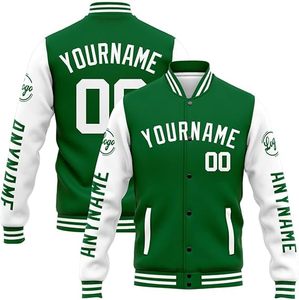 Chaqueta Varsity para Hombre de Cuello Alto Vintage con Bordado Chenille en Lana/Poliéster Personalizada de Alta Calidad de MKB Enterprises, la Más Vendida - Product Image 1
