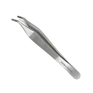 Pinces à panser en acier inoxydable à poignée large, à surface striée antidérapante, ensemble d'instruments manuels - Product Image 6