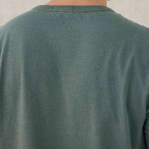 Camiseta informal de algodón de primera calidad hecha a medida para hombre, ligera y transpirable, de corte holgado, estilo streetwear. - Product Image 3