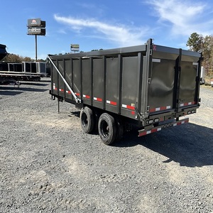 7x14 AMP Dump <b>Trailer</b> Heavy Duty <b>Farm</b> <b>Trailer</b> Durable Hydraulic System Reinforced Steel Frame for Material Transport - Product Image 4
