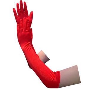 ถุงมือหนังยาวสำหรับผู้หญิงสุดชิค ถุงมือยาวระดับโอเปร่าสุดหรูสำหรับงานเลี้ยงตอนเย็น - Product Image 2