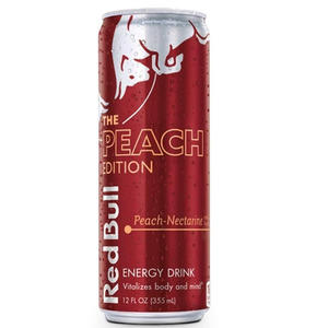Boisson énergisante Red Bull édition pêche / Red Bull 250 ml sans sucre - Product Image 2