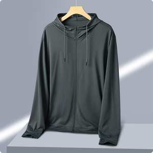 Veste d'hiver pour homme, légère, chaude, résistante au froid, avec fermeture éclair, style sportif, unisexe, anti-UV, coupe-vent blanc - Product Image 4