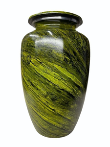 Urna Cilíndrica de Resina de Diseño Único, Florero Decorativo Hecho a Mano, Capacidad de 1-2L, Portátil, para Hogar, Jardín, Sala de Estar, Funeral, Estilo Ecléctico - Product Image 4