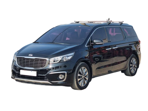 Clean Black Used 2017 Carnival Sedona Minivan Diesel Automatic Family Vehicle 2016 Model 9 Seat Passenger Van - Product Image 1