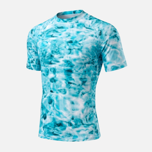 เสื้อว่ายน้ำแขนสั้น UPF 50+ ป้องกันแสงแดด แห้งเร็ว - Product Image 4