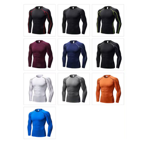 Équipement d'entraînement de combat de bonne qualité, Rash Guard personnalisé pour hommes, Rash Guard pour hommes à prix raisonnable, Rash Guard de qualité supérieure avec OEM - Product Image 2