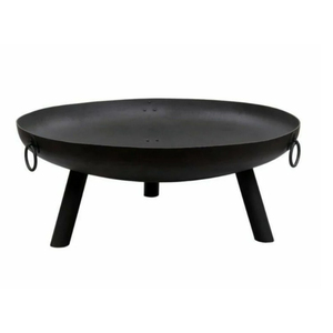 Brasero de hierro grande de diseño atractivo para jardín y patio, cuenco para fogatas con soporte de acabado negro, precio económico - Product Image 2
