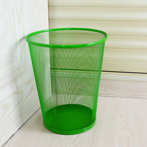 ถังขยะโลหะ ถังขยะกระดาษ ใช้ในบ้านหรือที่ทำงาน - Product Image 2