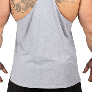 Camiseta sin mangas personalizada para hombre, camiseta sin mangas para hombre, ropa deportiva de Color sólido al por mayor, camiseta sin mangas para hombre - Product Image 6
