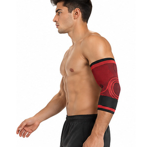 Manchons de protection pour coudes de sport personnalisés pour hommes, légers, en caoutchouc, protection professionnelle, antidérapants, tissu durable, entraînement physique - Product Image 2