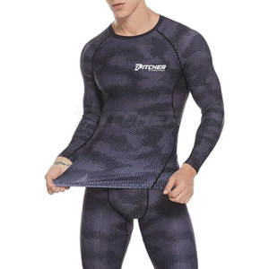 Conjunto de Rashguard Profesional para Hombre, Ropa Deportiva Elástica y Resistente para Entrenamiento y Alto Rendimiento Atlético - Product Image 4