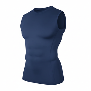 Haut de sport sans manches pour femme, à compression, anti-transpiration, idéal pour le fitness et les loisirs - Product Image 3