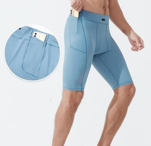 Pantalones Cortos Deportivos de Felpa Gris para Hombre, Personalizados con Logotipo, de Algodón Sólido, para Verano, Gimnasio, Correr, Casuales, Venta al Por Mayor 2025 - Product Image 2