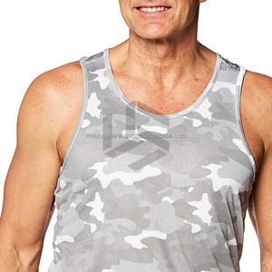 เสื้อกล้ามถักนิตติ้งสำหรับออกกำลังกายและวิ่งสำหรับผู้ชาย สีและขนาดตามสั่ง ไซส์พลัส  ขายส่ง - Product Image 2