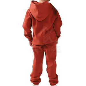 Servicios OEM, Proveedor Directo de Fábrica, Conjunto Deportivo para Niños con Lavado Ácido, Sudadera con Logotipo Personalizado y Pantalones, Conjunto de Dos Piezas para Niños - Product Image 4