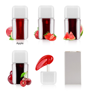 4 Fruit Shades <b>Lip</b> Tint, Long-Lasting Stain Liquid <b>Lip</b> Gloss for Natural Flush & All-Day Wear - Product Image 1
