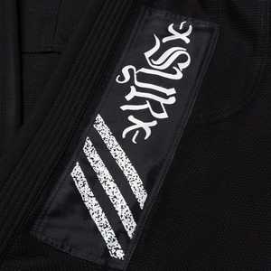 Uniformes de Jiu-Jitsu Brésilien (BJJ) avec broderie de logo personnalisée, cordons de serrage, bleu marine, 100% coton Ripstop 460g, unisexe, style pakistanais - Product Image 3