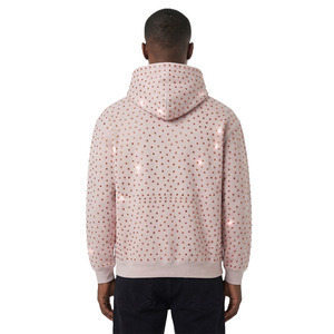 เสื้อฮู้ดดี้ปักเพชรเต็มตัวสำหรับผู้ชาย ผ้าฝ้ายฟลีซ สวมหัว สตรีทแวร์ ทรงโอเวอร์ไซส์ ผ้าหนา ใส่สบาย สไตล์ลำลอง รับสกรีนโลโก้ - Product Image 4