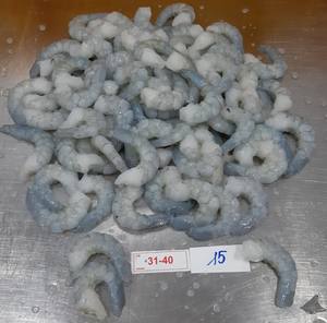Crevettes Vannamei surgelées de qualité export, épluchées, déveinées, sans queue - Product Image 1