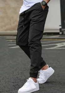 Fashion Men Cargo Jogger <b>Pants</b> Multi Pocket Comfortable Trousers High Quality Urban Streetwear Bottoms - Product Image 5